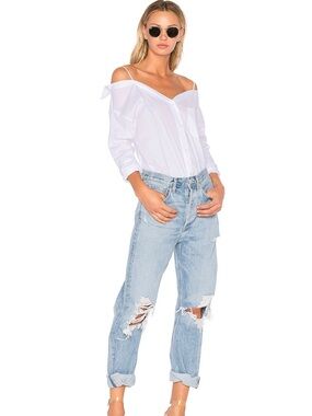 AGOLDE 90’s mid rise loose fit jeans in fall out